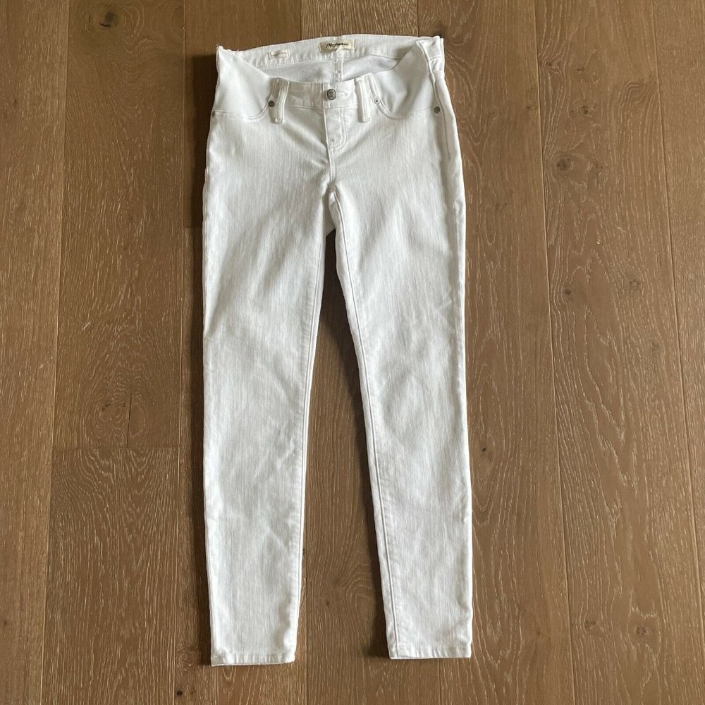 Madewell Maternity Side Panel Skinny Jeans
